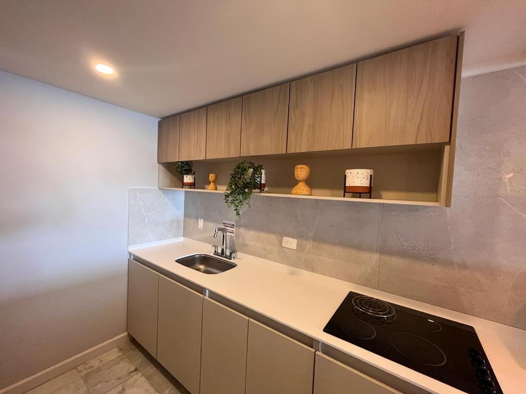 Apartamentos Con Playa Privada Y Vista Al Mar San Andrés Eksteriør bilde