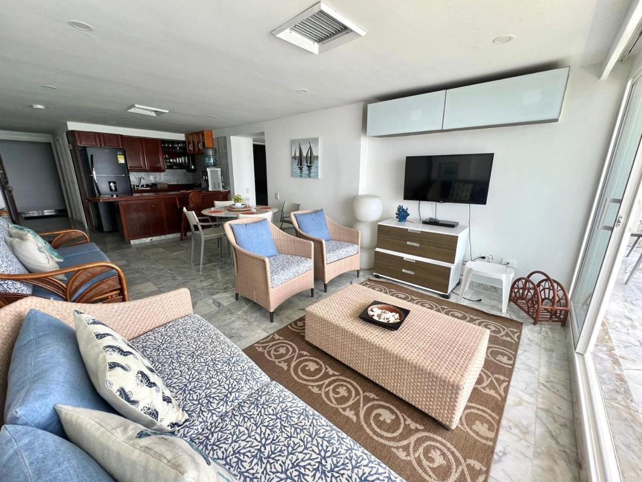 Apartamentos Con Playa Privada Y Vista Al Mar San Andrés Eksteriør bilde