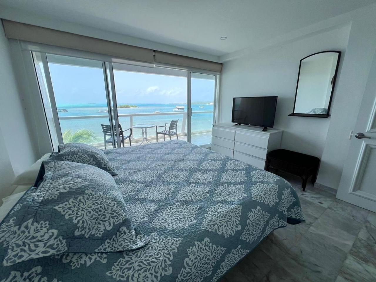 Apartamentos Con Playa Privada Y Vista Al Mar San Andrés Eksteriør bilde